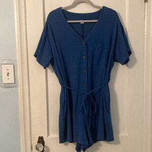 Button-Up Romper 💙 Old Navy XL 😎 Perfect for Summer